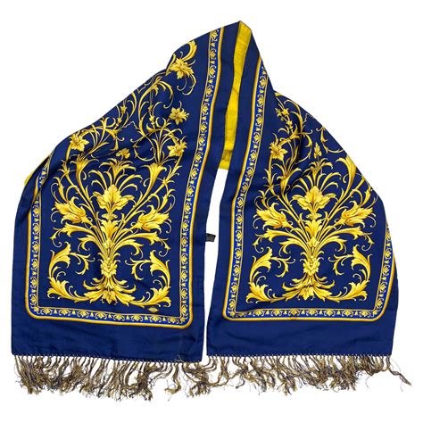 versace couture scarf|vintage versace scarf.